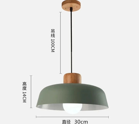 Nordic style chandelier restaurant kitchen bar study bedroom minimalist modern creative personalized chandelier