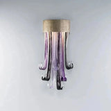 Luxury Crystal Glass Chandelier Modern Dimmable Ceiling Light Luster Hardware Adjustable Height for Villa Staircase