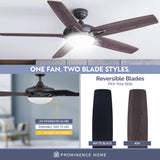 Matte Black Ceiling Fan with Lights and Remote Control Ceiling Fans Room Decor Home Fan  Ceiling Fan with Led Light