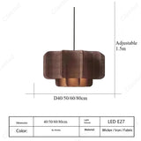 Wabi-sabi Style Rattan Pendent Lamp Vintage Zen Lighting Fixture for Dining Room Parlor Bedroom Guesthouse Bar Counter Luminaire