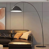 Nordic Light Luxury Fishing Rod LED Floor Lamp - Modern Vertical Arc Standing Light Fixture for Living Room Sofa & Bedroom Bedside