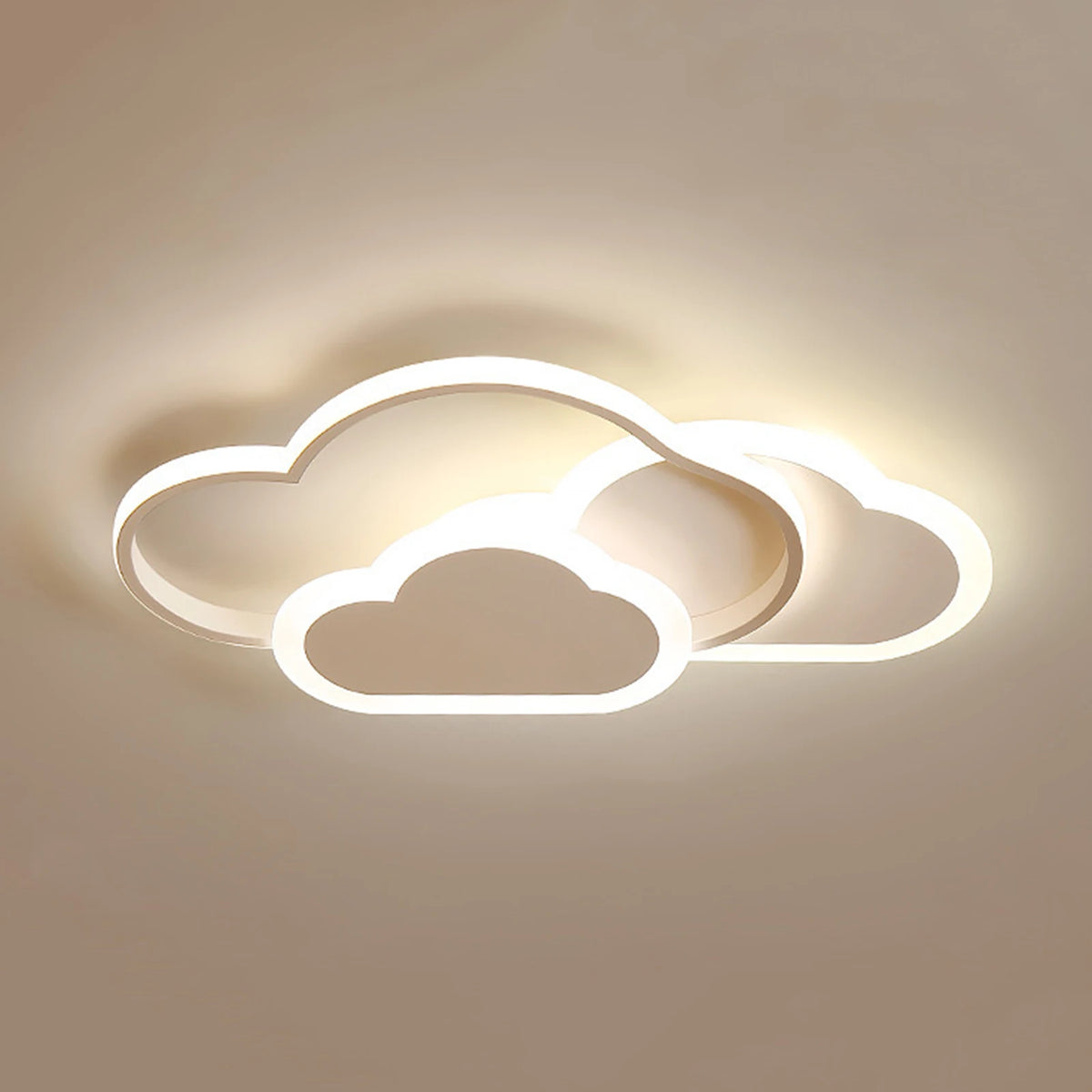 Cloud LED Ceiling Lamp 22&quot; Modern Minimalist Lighting 52cm for Living Room Children&#39;s Room Bedroom