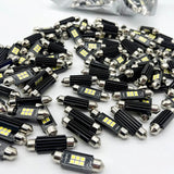  Festoon 31mm 36mm 39mm 41mm C5W C10W LED Bulb Canbus No error Car Interior Reading LED Light License Plate Lamps 4014