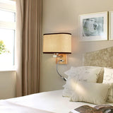 Nordic LED Wall Light with 360° Rotatable Spotlight Wall Sconce For Bedroom Living Room Stairs Indoor Lighting Fixture Luster's