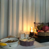 Led bulb Classical blowing desk lamp decoration light Retro USB Rechargeable Night Light Desk Table LED Lamp Decors Lights