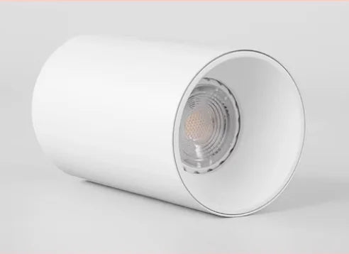 Anti-glare GU10 exposed spotlights, hotel commercial and household corridor light sockets, replaceable light source