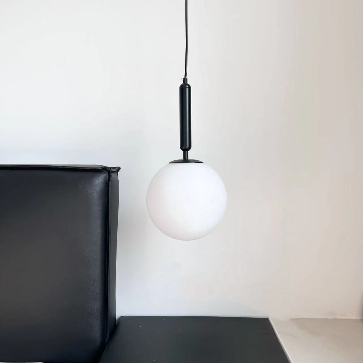 Modern Glass Ball Led Pendant Lamp Fixtures Bedside Gold Indoor Kitchen Hanging Lights Luminaire Dining Room Lighting Decoration