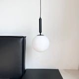 Modern Glass Ball Led Pendant Lamp Fixtures Bedside Gold Indoor Kitchen Hanging Lights Luminaire Dining Room Lighting Decoration