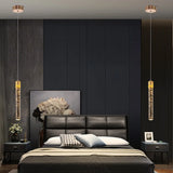 Droplet Crystal Bubble Pendant Light Modern Bedroom Crystal Hanging Lamp Bedside Clear Crystal Suspension Lamps Decor Lighting