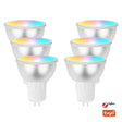 Tuya Zig bee GU5.3 LED Spotlighting RGBCW Dimmable Light Bulb Alexa Google Home Decorative Lamp Work with Home kit