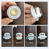 Recessed mini Spotlight 1w 3w LED ceiling light 110 volt 220V embedded decorative small downlight with driver set