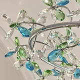 French Luxury Crystal Chandelier Romantic Princess Room Bedroom Master Light High-end Dining Room Crystal Wreath Light Fixture