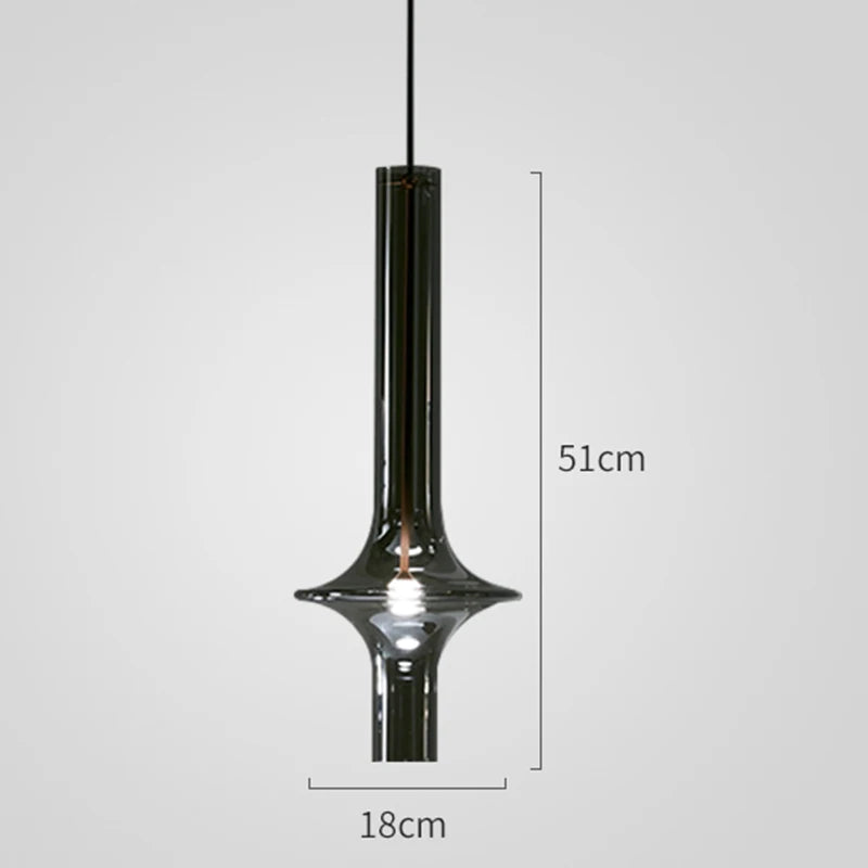 Post Modern Pendant Lamp Nordic Luxury Glass Pendant Light Loft Kitchen Hanging Lamps Bedroom Lamps Pendant Suspension Luminaire