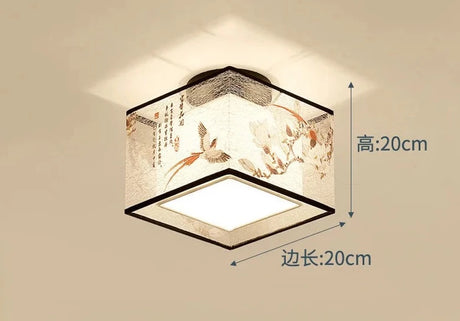 Corridor Warm Ceiling Light Hotel Villa Hotel Entrance Foyer Entrance Balcony Light