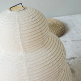 Japanese Design Akari Noguchi Table Lamp - White Rice Paper Desk Light