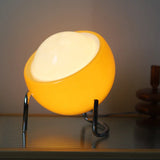 Medieval Bauhaus Glass Table Lamp - Nordic Retro LED Mushroom Desk Light