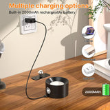 LED Wall Sconces light, 3 Brightness Levels 3 Color Modes Wall Lights, 2000mAh Battery Operated 360° Rotatable Touch Control
