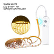 5M PIR Led Motion Sensor LED Strip Lamp 5V Led Under Cabinet Lamp Tape Ribbon Diode Light Battery Powered TV Backlight Lighting