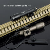 Tactical M600 / M300 LED Scout Light with Dual Pressure Switch for 20mm Rail