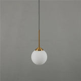 Nordic Modern Glass Pendant Lights LED Hanging Lamp for Kitchen Dining Room Bedroom Nordic Pendant Lamps Home Lighting Fixtures
