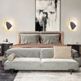 Luxury Hotel Corridor Decoration Wall Lamp Glass Shade Unique Design Warm Lustres Indoor Sconce LED Home Bedroom Night Lightings