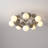 2026 Colourful Chandelier Children Bedroom Ceiling Lamp Dining Living Room Kitchen DownLight Glass Bubble