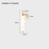 Wall Lamp Bedroom Nordic Minimalist Glass Lamp for Corridor Living Room Background Wall Light