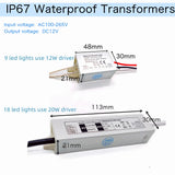 1W Mini Spotlight IP65 15mm Recessed Spot Leds Lights 12V Ceiling Downlight Stair Cabinet Spots Lamp with Transformer 110V-220V