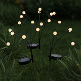 10 LED Solar Firefly Light - Swaying Outdoor Fairy Light for Garden, Lawn & Courtyard Decor