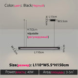 Dining room chandelier Nordic modern lamp dining table bar lamp restaurant lights kitchen lights  led strip lamps Light Bar