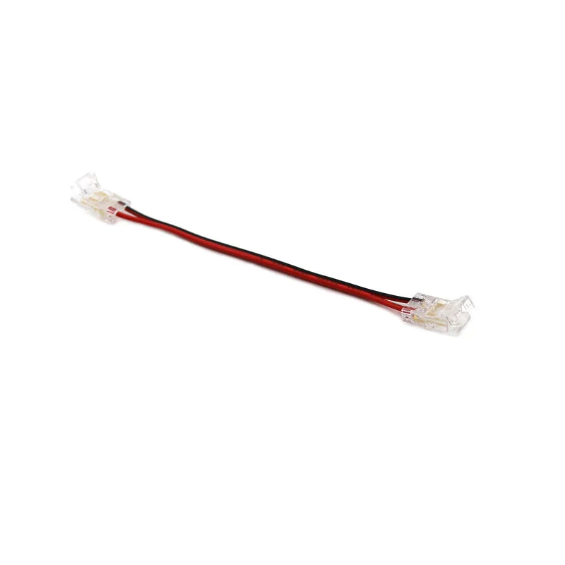COB LED Wire Connector 5 8 10mm Connection Solderless Mini Buckle FCOB RGB CCT LED Strip Lights 2 3 4 Pin Connector With Wire