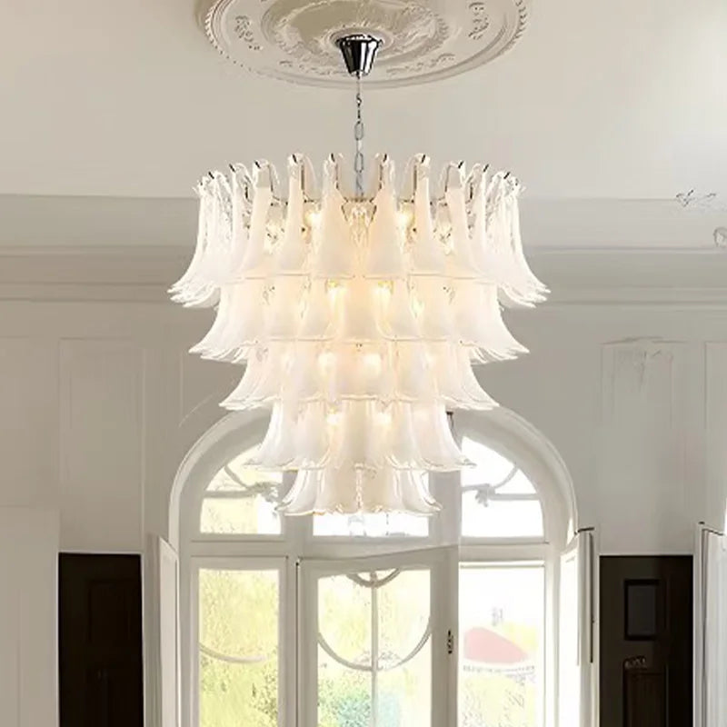2026 Brass Branch Chandelier - Murano Horseshoe Glass Pendant Lamp