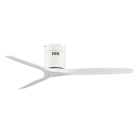 Brushed Luxury 3 Wooden Blade DC 85V - 260V Motor Decorative Ceiling Fan Ventilator Light Remote Control