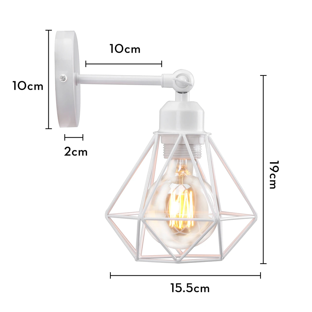 Industrial Pendant Light Led Adjustable Hanging Lamp Shade for Home Kitchen Metal Cage Pendant Lighting for Island Dining Room