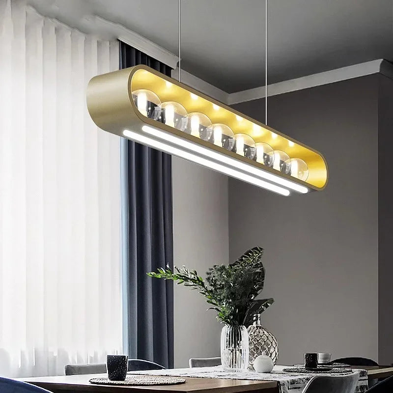 Modern Dining Room Pendant Light - Luxury LED Chandelier for Home