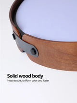 Ceiling Lamps Japanese Creative Walnut Bedroom Lamp Modern Lamp Round Room Lamp Main Bedroom Restaurant Nordic Lamp