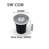 10 PCS Waterproof IP67 LED underground Light 1W 3W 10W 15W Outdoor Ground Garden Path Floor Buried Yard Spot Landscape 110V 220V 12V