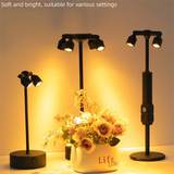 Creative Retro LED Touch Desk Lamp Charging High Pole Spotlights Decoration Lamp Bar Cafe