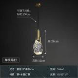 New Crystal Led Pendant lights Nordic luxury Dining Room Bar Kitchen Hanging Lamp bedroom bedside lamp suspension Deco Luminaire