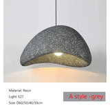 2026 Wabi-Sabi Pendant Lamp - Organic Textured Hanging Light for Dining Table