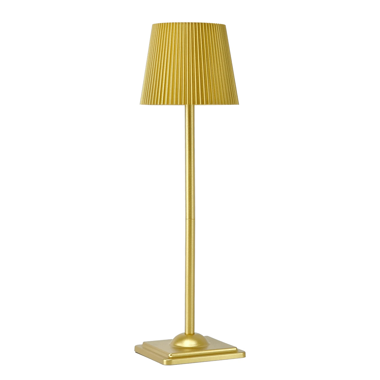 Wireless Rechargeable LED Table Lamp with Touch Stepless Dimming - Portable Cordless Desk Light for Bedside, Hotel & Bar Decor