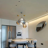E27 Simple Pendant Lamp Indoor Restaurant Living Room Bedside Loft Chandelier Decoration Acrylic Atmosphere Light Fixture