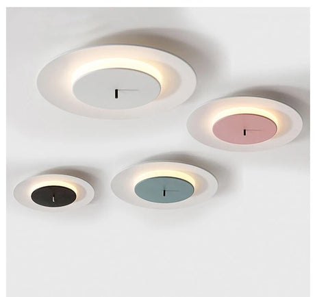 SHIDE Macaron Ceiling Lamps led Lights For Room Bedroom Smart Lamp Lighting Fixture Ultrathin Led Ceiling Light For Living Room