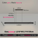 Dining room chandelier Nordic modern lamp dining table bar lamp restaurant lights kitchen lights  led strip lamps Light Bar