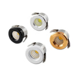 Dimmable embedded Ceiling LED canister light COB Small Spot Light 3W AC90V-265V Driver Included for home showcase cabinet hotel