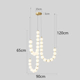 Nordic home decoration, stair chandelier, living room bedroom and dining room Pendant lights, ceiling light, indoor lighting