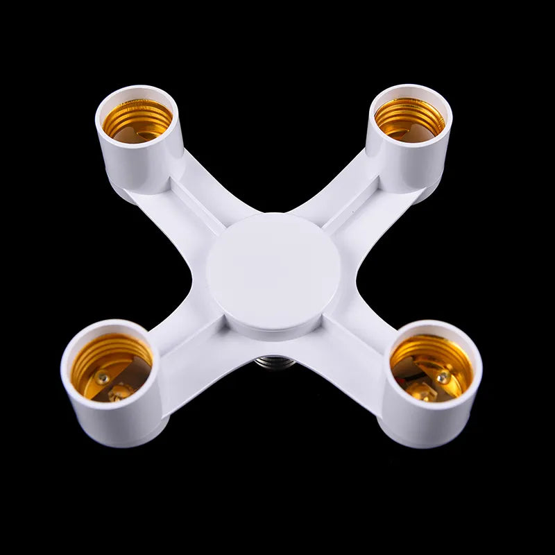 3/4/5 In 1 E27 Bulb Adapter Splitter Pendant Lamp Holder Screw Lighting Fixture