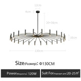 Minimalist G9 LED Ceiling Chandelier Light Fixture (110V-220V) - Modern Interior Decor Pendant Lamp for Living Room, Dining Room & Home