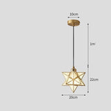Nordic Light Luxury Simple Corridor Lamp Creative Porch Balcony Home Bedroom Net Red Star Diamond Corridor Ceiling Lamp