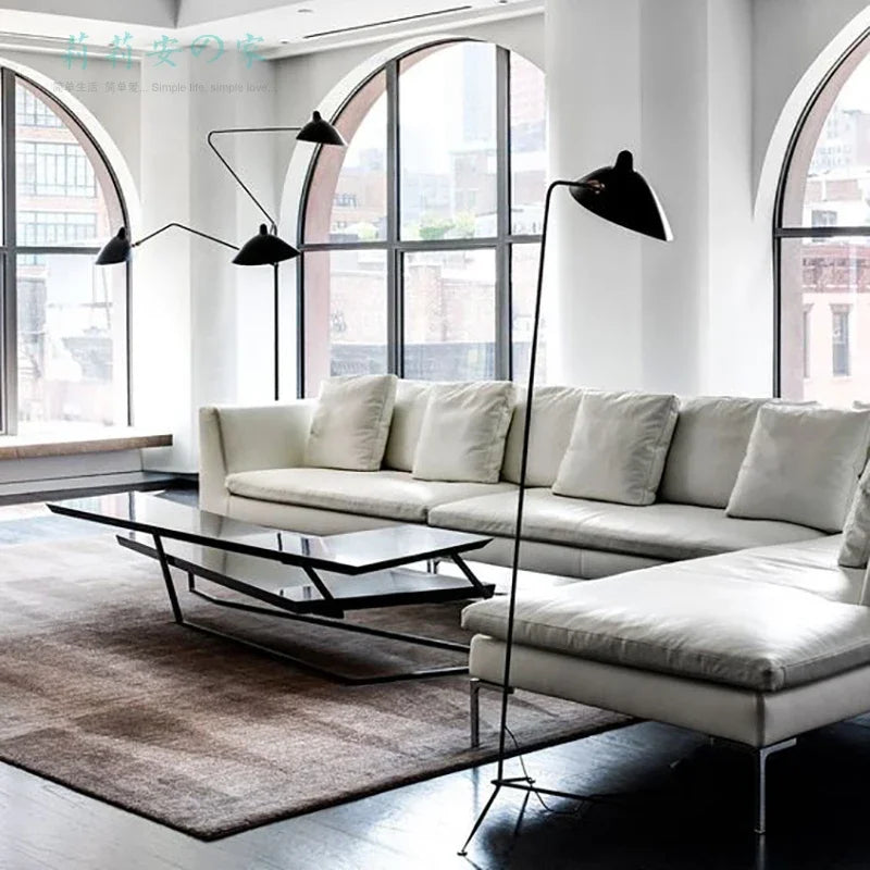 Nordic Modern Floor Lamp LED Lamp Creative Bedroom Bedside 3 Heads Fangs and Claws Nordic Floor Lamp LED Light